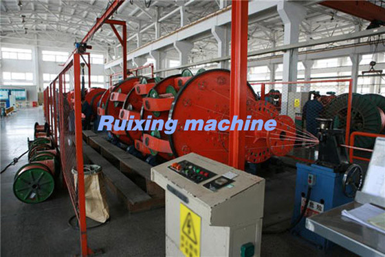 China 12 18 24 36 48 Cages stranding machine for steel-armoring and Cu-screening the cables supplier