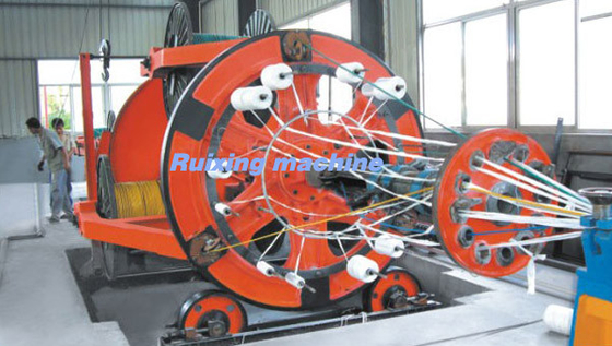 China Cabling machine for laying up the mineral-use cables, control cables, telephone cables supplier