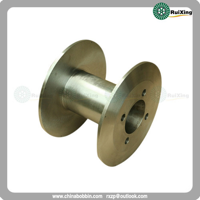 China Flat-plate type steel reel for high speed machine Reel with solid flanges, turned all over supplier
