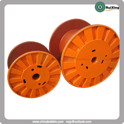 China empty wire puller wire drum custom mild steel wire spool Steel cord and Tire cord spools supplier