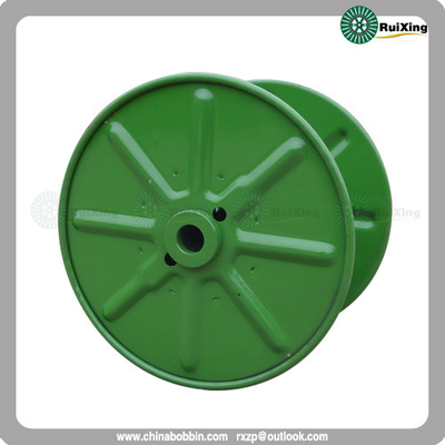 China Reel with single wall rimmed flange in pressed steel for Mild steel wire supplier
