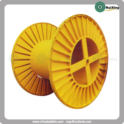 China Large size reel with flanges obtained from corrugated plate knocked-down spools supplier