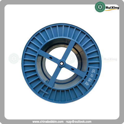 China industrial steel cable reel corrugated type Winding large cable corrugated steel reels supplier