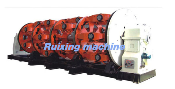 China 400 Cage stranding machine for stranding Al wires and ACSR, steel armoring, Cu-screening supplier