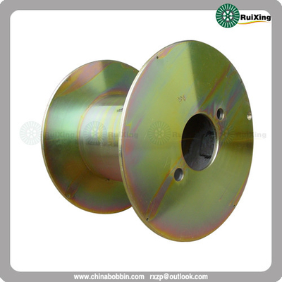 China Metal flange process bobbin metal flange process reels metal flange process spool supplier