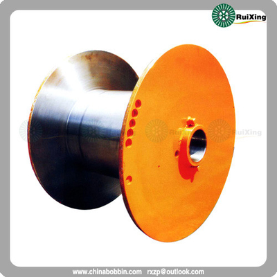 China Empty Metal flange process drum metal flange process reels metal flange process spool supplier
