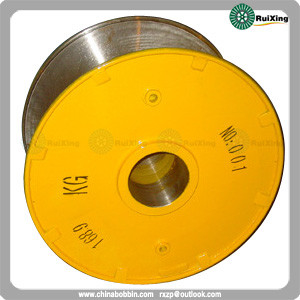 China Metal cable puller wire drum bobbin custom mild steel wire spool supplier
