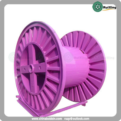 China Steel drums for process Large size reel with flanges obtained from corrugated plate supplier