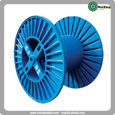 China Large size reel with flanges obtained from corrugated plate for shipping purposes supplier